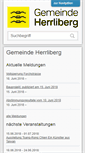 Mobile Screenshot of herrliberg.ch