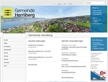 Tablet Screenshot of herrliberg.ch